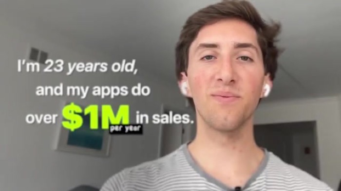 Connor Burd, 23-year-old app founder